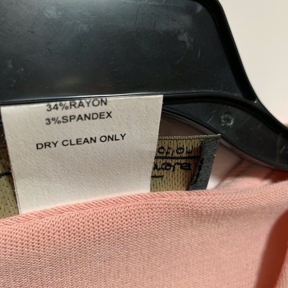 Pink Cardigan w Pink Pearls New Un Deux Trois - Picture 6 of 6